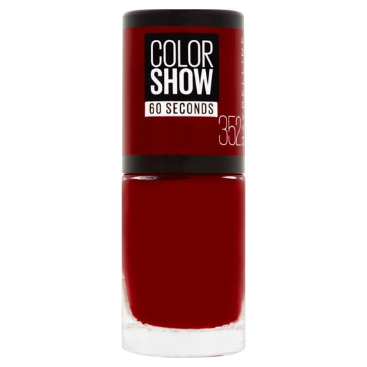 Vernis à ongles Maybelline Color Show n°352 Downtown Red