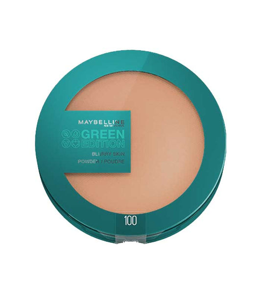 Poudre Maybelline Green Edition Blurry Skin n°100