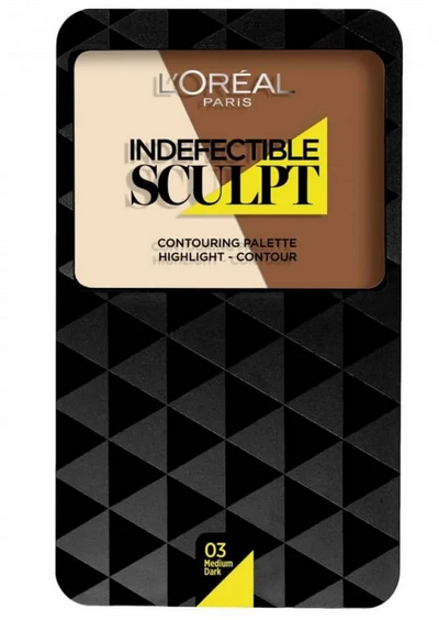 Poudre Contouring L'Oréal Infaillible indefectible Sculpt n°03 Medium a mate