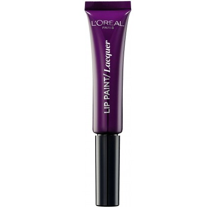 Rouge a levres l'Oréal Lip Paint Lacquer n°111 Purple Panic